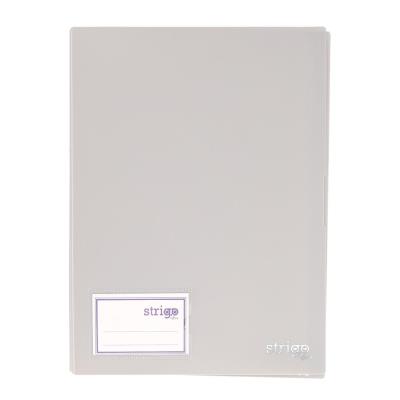 Opakowanie Album ofertowy A4 30 koszulek jasnoszary STRIGO