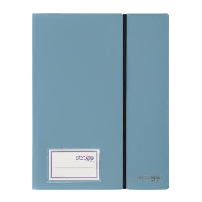 Opakowanie Album ofertowy A4 30kosz. z gumką szaronieb STRIGO