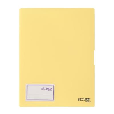 Opakowanie Album ofertowy A4 40 koszulek żółty STRIGO
