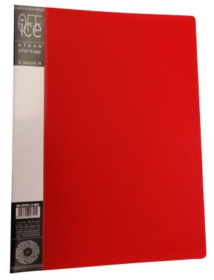 Album ofertowy A4 PP 10 koszulek mix kolorów. Wydawca: Ziemia Obiecana. SmakLiter.pl Opakowanie Album ofertowy A4 PP 10 koszulek mix kolorów