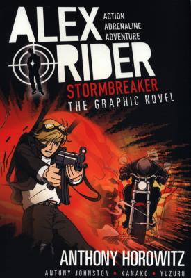 Alex Rider Stormbreaker. Autor: Anthony Horowitz. SmakLiter.pl Okładka książki Alex Rider Stormbreaker