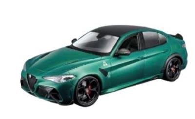 Opakowanie Alfa Romeo Giulia GTA Metal Green 1:18 BBURAGO