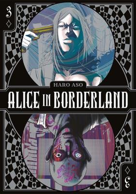 Alice in Borderland. Tom 3. Autor: Haro Aso. SmakLiter.pl Okładka książki Alice in Borderland. Tom 3