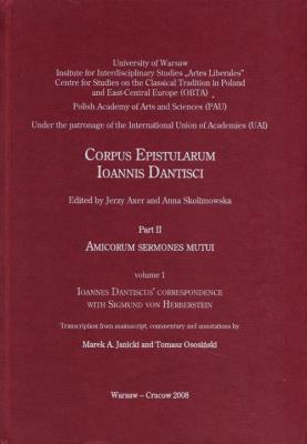 Amicorum Sermones Mutui, part 2, vol. 1. Wydawca: Wydawnictwa Uniwersytetu Warszawskiego. SmakLiter.pl Opakowanie Amicorum Sermones Mutui, part 2, vol. 1