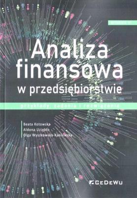 Okładka książki Analiza finansowa w przedsiębiorstwie w.6