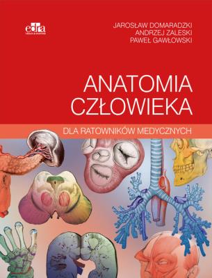 Anatomia człowieka dla ratowników medycznych. Autor: Domaradzki J., Gawłowski P., Zaleski A.. SmakLiter.pl Okładka książki Anatomia człowieka dla ratowników medycznych