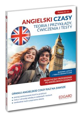 Angielski. Czasy. Teoria i przykłady, ćwiczenia i testy. Autor: Cieślak Ewelina, Marcin Frankiewicz. SmakLiter.pl Okładka książki Angielski. Czasy. Teoria i przykłady, ćwiczenia i testy