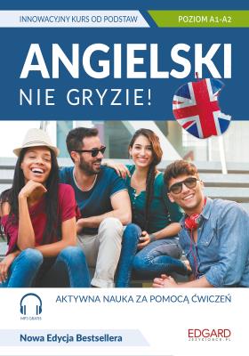 Angielski nie gryzie!. Autor: Nowak Agata. SmakLiter.pl Okładka książki Angielski nie gryzie!