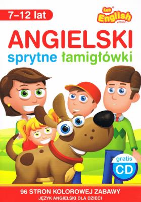 Okładka książki Angielski. Sprytne łamigłówki (7-12)