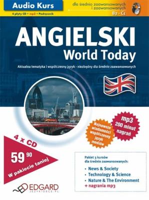 Angielski - World Today pakiet EDGARD. Autor: Praca zbiorowa. SmakLiter.pl Okładka książki Angielski - World Today pakiet EDGARD