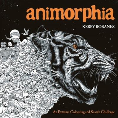 Animorphia. Autor: Kerby Rosanes. SmakLiter.pl Okładka książki Animorphia