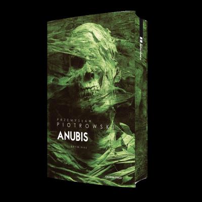 Okładka książki Anubis (barwione brzegi)