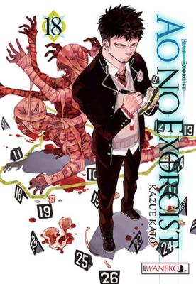 Ao No Exorcist 18. Autor: Kazue Katou. SmakLiter.pl Okładka książki Ao No Exorcist 18