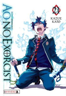 Ao No Exorcist 21. Autor: Kazue Katou. SmakLiter.pl Okładka książki Ao No Exorcist 21