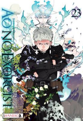 Ao No Exorcist 23. Autor: Kazue Katou. SmakLiter.pl Okładka książki Ao No Exorcist 23
