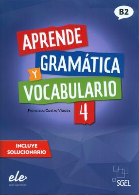 Aprende Gramatica Vocabulario 4. Autor:   Praca zbiorowa. SmakLiter.pl Okładka książki Aprende Gramatica Vocabulario 4