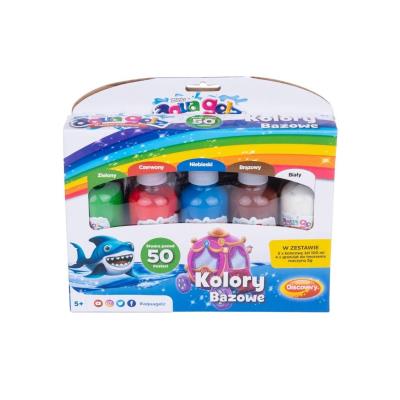 Opakowanie Aqua Gelz kolory bazowe