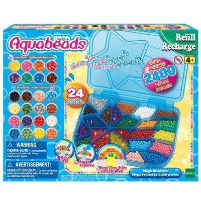 Aquabeads Wielki zestaw koralików. Wydawca: Epoch. SmakLiter.pl Opakowanie Aquabeads Wielki zestaw koralików