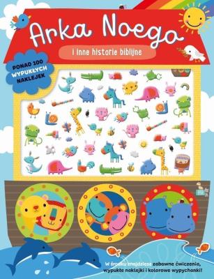 Okładka książki Arka Noego - 100 wypukłych naklejek