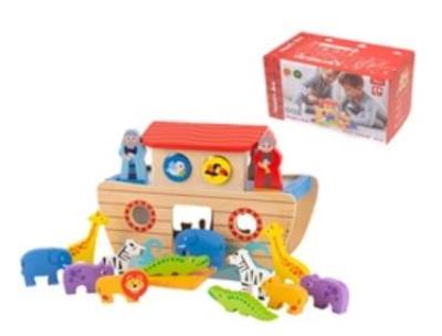 Opakowanie Arka Noego drewniana