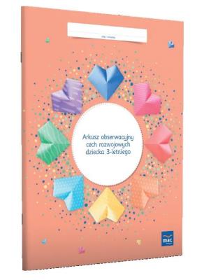 Okładka książki Arkusz obserwacyjny cech rozwojowych dziecka 3 l.