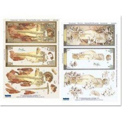 Opakowanie Arkusze do techniki 3D Alfons Mucha 2szt