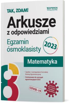 Okładka książki Arkusze Egzamin ósmoklasisty 2023 Matematyka