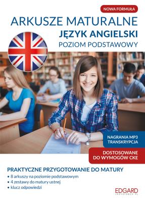 Okładka książki Arkusze maturalne. Język angielski. Poziom podstawowy