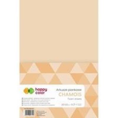 Opakowanie Arkusze piankowe chamois A4 5szt. HAPPY COLOR