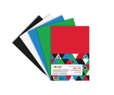 Arkusze piankowe samoprzylepne Happy Color A4 5 kolorów 5 ark.. Wydawca: HAPPY COLOR. SmakLiter.pl Opakowanie Arkusze piankowe samoprzylepne Happy Color A4 5 kolorów 5 ark.