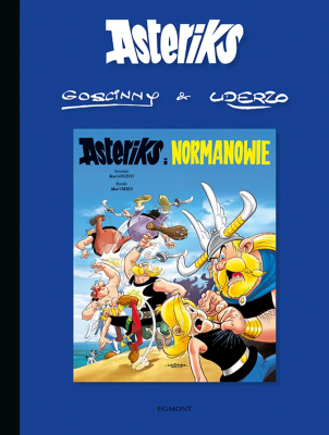 Asteriks. Asteriks i Normanowie. Tom 9. Autor: Albert Uderzo, René Goscinny. SmakLiter.pl Okładka książki Asteriks. Asteriks i Normanowie. Tom 9