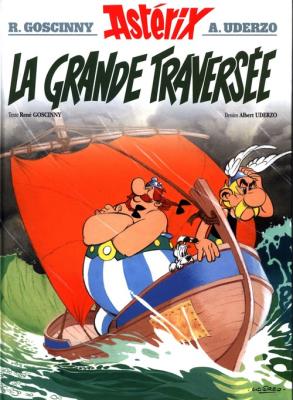 Asterix 22 Asterix La grande traversee. Autor: René Goscinny. SmakLiter.pl Okładka książki Asterix 22 Asterix La grande traversee