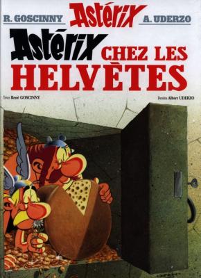 Okładka książki Asterix chez les Helvetes