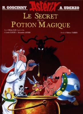 Asterix et le secret de la potion magique. Autor: Albert Uderzo. SmakLiter.pl Okładka książki Asterix et le secret de la potion magique