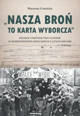 Okładka książki asza broń to karta wyborcza