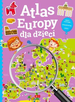 Okładka książki Atlas Europy dla dzieci