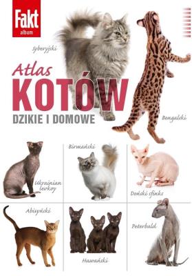 Okładka książki Atlas kotów