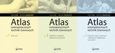 Atlas osteopatycznych technik stawowych Tom 1-3. Autor: Tixa Serge, Ebenegger Bernard. SmakLiter.pl Okładka książki Atlas osteopatycznych technik stawowych Tom 1-3