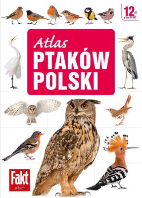 Atlas ptaków Polski. Autor: Magdalena Janiszewska, Włodarczyk Radosław. SmakLiter.pl Okładka książki Atlas ptaków Polski