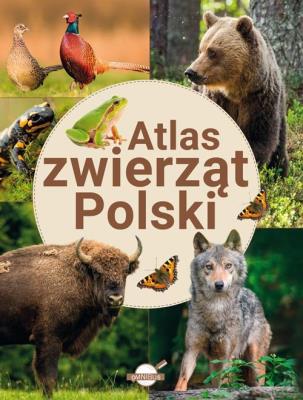 Okładka książki Atlas zwierząt Polski