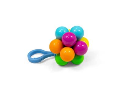 Atomic Fidget Ball Keyring. Wydawca: One for Fun. SmakLiter.pl Opakowanie Atomic Fidget Ball Keyring