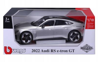 Opakowanie Audi RS e-tron GT silver 1:18 BBURAGO
