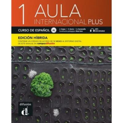 Aula Internacional Plus 1 Edición hbrida. Autor:   Praca zbiorowa. SmakLiter.pl Okładka książki Aula Internacional Plus 1 Edición hbrida