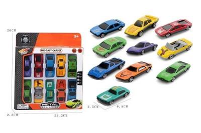 Opakowanie Auta metalowe 1:64 10 szt.