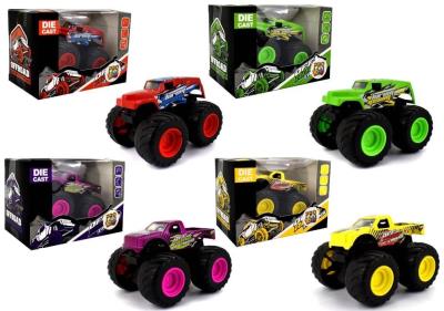 Opakowanie Autko duże koła monster mix
