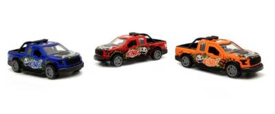 Opakowanie Autko metalowe 1:32 Pull Back + otwierane drzwi