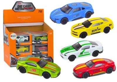 Opakowanie Autko resorak 1:43 metalowy napęd gumowe koła MIX