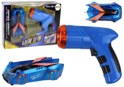 Opakowanie Autko sportowe jeżdżące po ścianach niebieskie