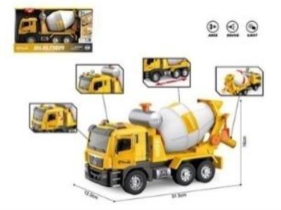 Auto betoniarka 1:10 światło dźwięk. Wydawca: Czapska. SmakLiter.pl Opakowanie Auto betoniarka 1:10 światło dźwięk