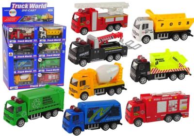 Opakowanie Auto budowlane na napęd frakcyjny 1:55 MIX